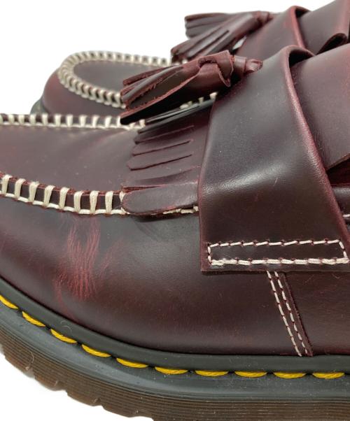 Dr.Martens（ドクターマーチン）Dr.Martens (ドクターマーチン) ADRIAN BENタッセルローファー/Tassel loafers レッド サイズ:UK9の古着・服飾アイテム