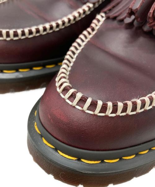 Dr.Martens（ドクターマーチン）Dr.Martens (ドクターマーチン) ADRIAN BENタッセルローファー/Tassel loafers レッド サイズ:UK9の古着・服飾アイテム