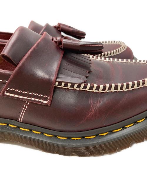 Dr.Martens（ドクターマーチン）Dr.Martens (ドクターマーチン) ADRIAN BENタッセルローファー/Tassel loafers レッド サイズ:UK9の古着・服飾アイテム