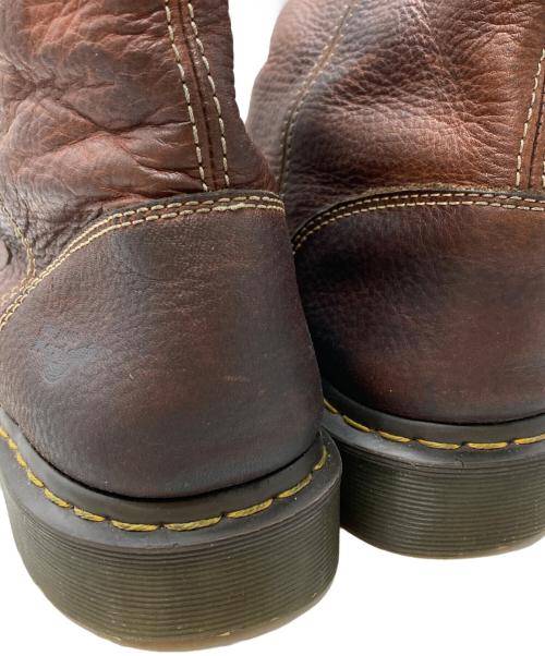 Dr.Martens（ドクターマーチン）Dr.Martens (ドクターマーチン) ROSA STEEL TOE FUR LINED IN TEAK/ROSA スチールトゥ・ファーライニング ブラウン サイズ:UK8の古着・服飾アイテム