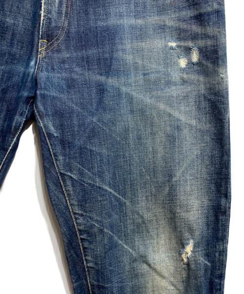 DOLCE & GABBANA（ドルチェ＆ガッバーナ）DOLCE & GABBANA (ドルチェ＆ガッバーナ) 22Classicリペア加工デニムパンツ/Distressed Repair Denim Pants インディゴ サイズ:48の古着・服飾アイテム
