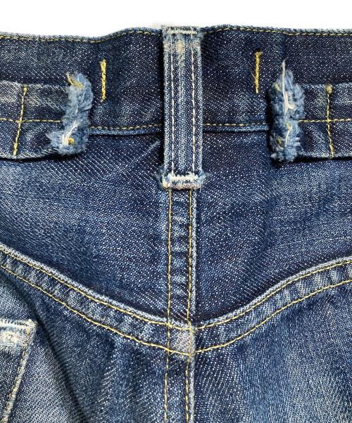 DOLCE & GABBANA（ドルチェ＆ガッバーナ）DOLCE & GABBANA (ドルチェ＆ガッバーナ) 22Classicリペア加工デニムパンツ/Distressed Repair Denim Pants インディゴ サイズ:48の古着・服飾アイテム