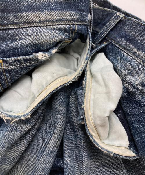 DOLCE & GABBANA（ドルチェ＆ガッバーナ）DOLCE & GABBANA (ドルチェ＆ガッバーナ) 22Classicリペア加工デニムパンツ/Distressed Repair Denim Pants インディゴ サイズ:48の古着・服飾アイテム