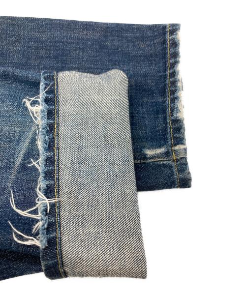DOLCE & GABBANA（ドルチェ＆ガッバーナ）DOLCE & GABBANA (ドルチェ＆ガッバーナ) 22Classicリペア加工デニムパンツ/Distressed Repair Denim Pants インディゴ サイズ:48の古着・服飾アイテム