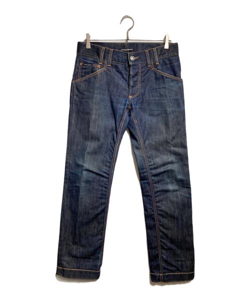 DOLCE & GABBANA（ドルチェ＆ガッバーナ）DOLCE & GABBANA (ドルチェ＆ガッバーナ) 16 CLASSIC 刺繍 デニムパンツ/Denim Pants インディゴ サイズ:44の古着・服飾アイテム