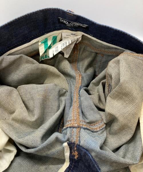 DOLCE & GABBANA（ドルチェ＆ガッバーナ）DOLCE & GABBANA (ドルチェ＆ガッバーナ) 16 CLASSIC 刺繍 デニムパンツ/Denim Pants インディゴ サイズ:44の古着・服飾アイテム