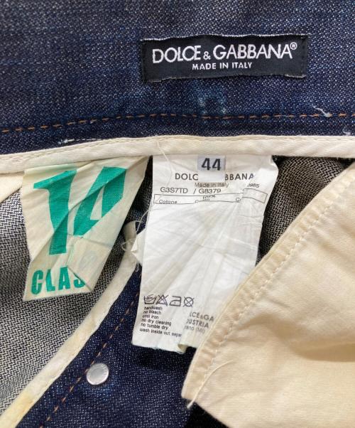 DOLCE & GABBANA（ドルチェ＆ガッバーナ）DOLCE & GABBANA (ドルチェ＆ガッバーナ) 16 CLASSIC 刺繍 デニムパンツ/Denim Pants インディゴ サイズ:44の古着・服飾アイテム