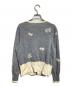 mina perhonen (ミナ ペルホネン) hana hane刺繍ウールニットカーディガン/Wool knit cardigan グレー サイズ:38：28000円