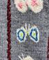 中古・古着 mina perhonen (ミナ ペルホネン) hana hane刺繍ウールニットカーディガン/Wool knit cardigan グレー サイズ:38：28000円