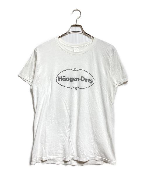 Pemnais（プマニス）Pemnais (プマニス) カナダ製企業プリントTシャツ/Graphic T-shirt ホワイト サイズ:Lの古着・服飾アイテム