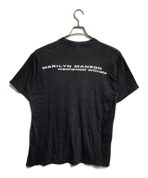 Marilyn Manson（マリリンマンソン）Marilyn Manson (マリリンマンソン) 90’sバンドTシャツ ブラック サイズ:Lの古着・服飾アイテム