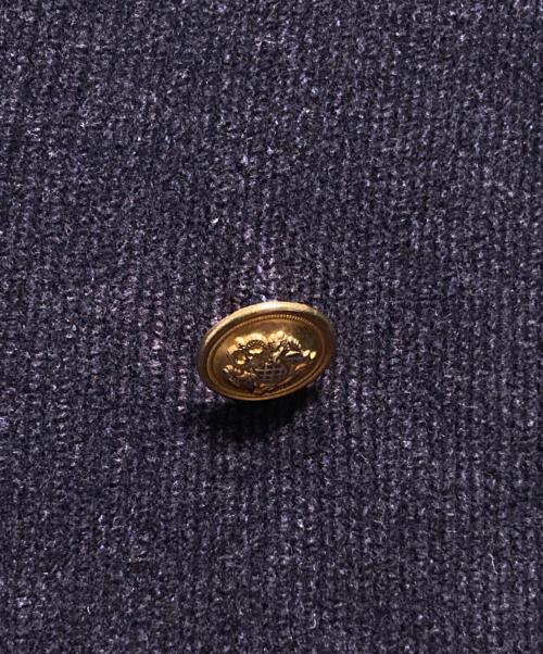 LAUREN RALPH LAUREN（ローレン ラルフ ローレン）LAUREN RALPH LAUREN (ローレン ラルフ ローレン) レーヨン混ニットブレザー/Rayon-blend knit blazer ネイビー サイズ:Lの古着・服飾アイテム