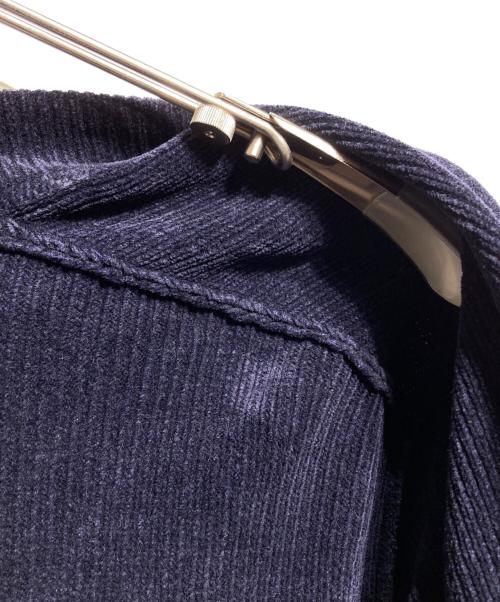 LAUREN RALPH LAUREN（ローレン ラルフ ローレン）LAUREN RALPH LAUREN (ローレン ラルフ ローレン) レーヨン混ニットブレザー/Rayon-blend knit blazer ネイビー サイズ:Lの古着・服飾アイテム
