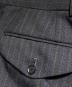 中古・古着 KOLOR (カラー) タック テーパード ピンストライプ スラックス/Wool polyester pleated tapered pinstripe trousers グレー サイズ:1：10000円