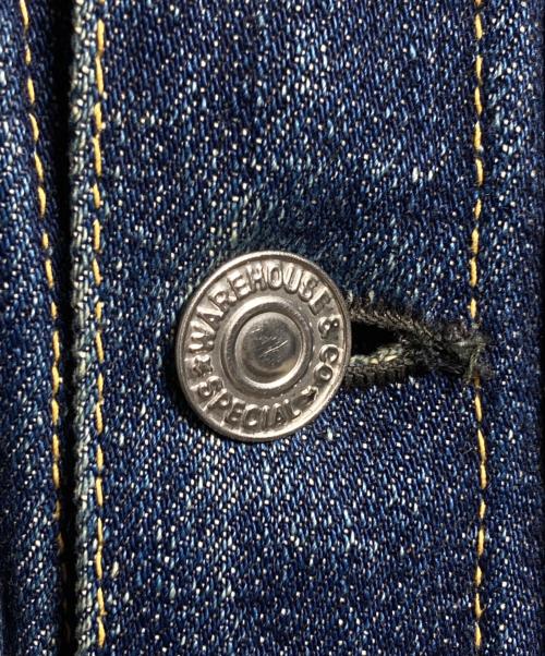 WAREHOUSE（ウエアハウス）WAREHOUSE (ウエアハウス) 1st type Lot2001/デニムジャケット インディゴ サイズ:40の古着・服飾アイテム