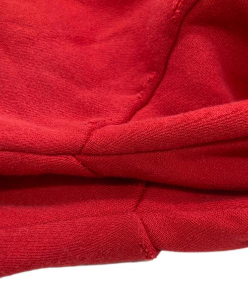 thisisneverthat（ディスイズネバーザット）thisisneverthat (ディスイズネバーザット) Daniel Johnston (ダニエル・ジョンストン) SONGS of PAIN Faded Zip Up Hoodie レッド サイズ:XLの古着・服飾アイテム