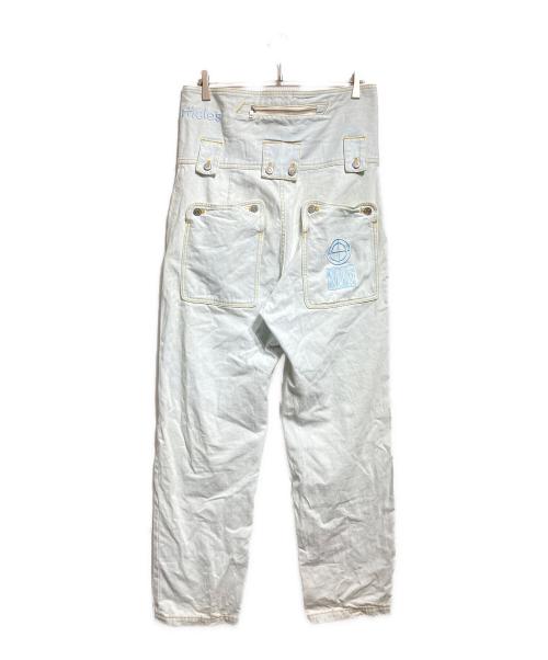PLASTICPRODUCT（プラスティックプロダクト）PLASTICPRODUCT (プラスティックプロダクト) MPa SINGLE WAIST POCKET PANTS/MPa シングルウエストポケットパンツ インディゴ サイズ:Mの古着・服飾アイテム