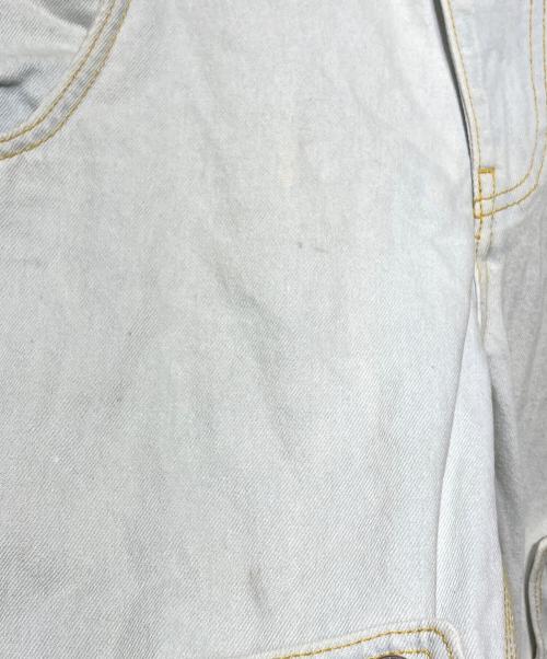 PLASTICPRODUCT（プラスティックプロダクト）PLASTICPRODUCT (プラスティックプロダクト) MPa SINGLE WAIST POCKET PANTS/MPa シングルウエストポケットパンツ インディゴ サイズ:Mの古着・服飾アイテム