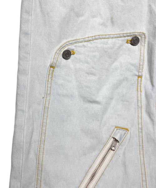 PLASTICPRODUCT（プラスティックプロダクト）PLASTICPRODUCT (プラスティックプロダクト) MPa SINGLE WAIST POCKET PANTS/MPa シングルウエストポケットパンツ インディゴ サイズ:Mの古着・服飾アイテム