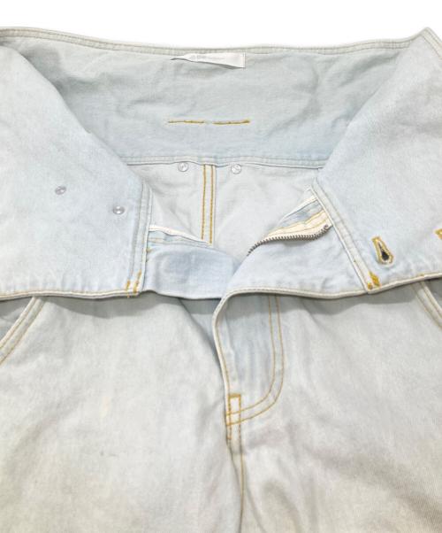 PLASTICPRODUCT（プラスティックプロダクト）PLASTICPRODUCT (プラスティックプロダクト) MPa SINGLE WAIST POCKET PANTS/MPa シングルウエストポケットパンツ インディゴ サイズ:Mの古着・服飾アイテム