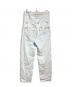 PLASTICPRODUCT (プラスティックプロダクト) MPa SINGLE WAIST POCKET PANTS/MPa シングルウエストポケットパンツ インディゴ サイズ:M：10000円