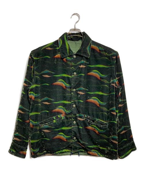 TOGA VIRILIS（トーガ ビリリース）TOGA VIRILIS (トーガ ビリリース) リバーシブルコーチジャケット/Reversible Coach Jacket カーキ サイズ:46の古着・服飾アイテム
