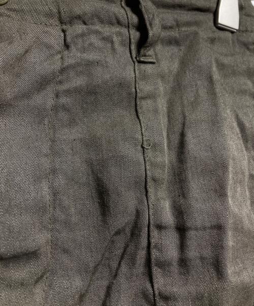 U-Ni-Ty（ユニティ）U-Ni-Ty (ユニティ) 10 corso como COMME des GARCONS (ディエチコルソコモ・コムデギャルソン) リネンパンツ/LinenPants カーキ サイズ:44の古着・服飾アイテム