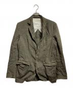 U-Ni-Ty×10 corso como COMME des GARCONSユニティ×ディエチコルソコモ・コムデギャルソン）の古着「リネンジャケット」｜カーキ
