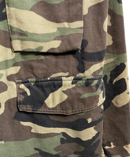 Saint Laurent Paris（サンローランパリ）Saint Laurent Paris (サンローランパリ) フリンジミリタリージャケット/Fringed military jacket カーキ サイズ:44の古着・服飾アイテム
