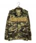Saint Laurent Paris（サンローランパリ）の古着「フリンジミリタリージャケット/Fringed military jacket」｜カーキ