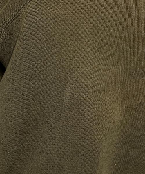 COMME des GARCONS（コムデギャルソン）COMME des GARCONS (コムデギャルソン) 変形スウェットカットソー/Sweatshirt ブラック×オリーブ サイズ:Sの古着・服飾アイテム