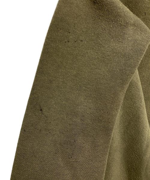 COMME des GARCONS（コムデギャルソン）COMME des GARCONS (コムデギャルソン) 変形スウェットカットソー/Sweatshirt ブラック×オリーブ サイズ:Sの古着・服飾アイテム