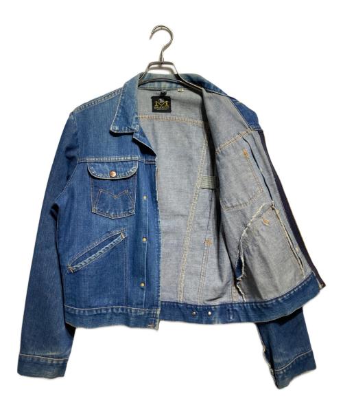 MAVERICK（マーベリック）MAVERICK (マーベリック) USA製70’sデニムジップジャケット/Denim Zip Jacket インディゴ サイズ:42の古着・服飾アイテム