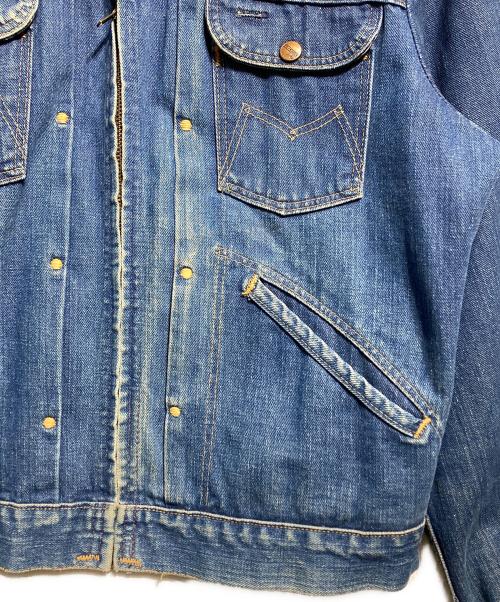 MAVERICK（マーベリック）MAVERICK (マーベリック) USA製70’sデニムジップジャケット/Denim Zip Jacket インディゴ サイズ:42の古着・服飾アイテム