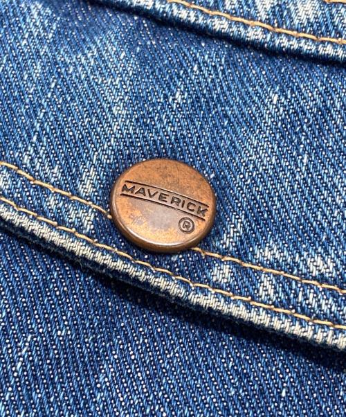 MAVERICK（マーベリック）MAVERICK (マーベリック) USA製70’sデニムジップジャケット/Denim Zip Jacket インディゴ サイズ:42の古着・服飾アイテム