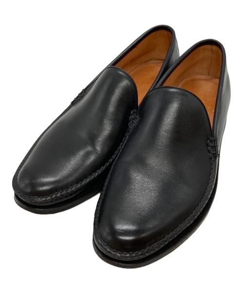 REGAL（リーガル）REGAL (リーガル) コブラヴァンプローファー/Cobra Vamp Loafers ブラック サイズ:25EEの古着・服飾アイテム