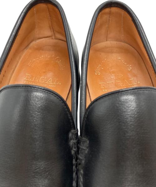 REGAL（リーガル）REGAL (リーガル) コブラヴァンプローファー/Cobra Vamp Loafers ブラック サイズ:25EEの古着・服飾アイテム