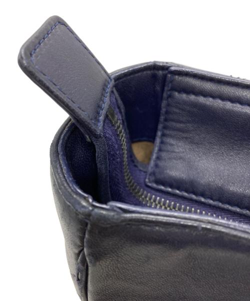 BOTTEGA VENETA（ボッテガベネタ）BOTTEGA VENETA (ボッテガベネタ) イントレチャート2WAYバッグ ネイビーの古着・服飾アイテム