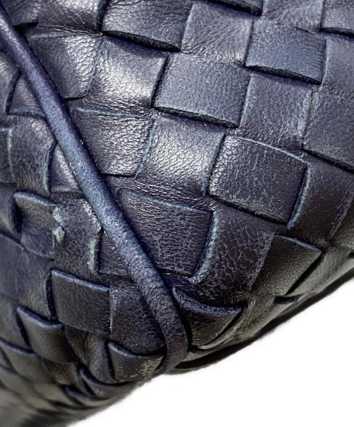 BOTTEGA VENETA（ボッテガベネタ）BOTTEGA VENETA (ボッテガベネタ) イントレチャート2WAYバッグ ネイビーの古着・服飾アイテム