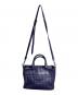 BOTTEGA VENETA (ボッテガベネタ) イントレチャート2WAYバッグ ネイビー：60000円