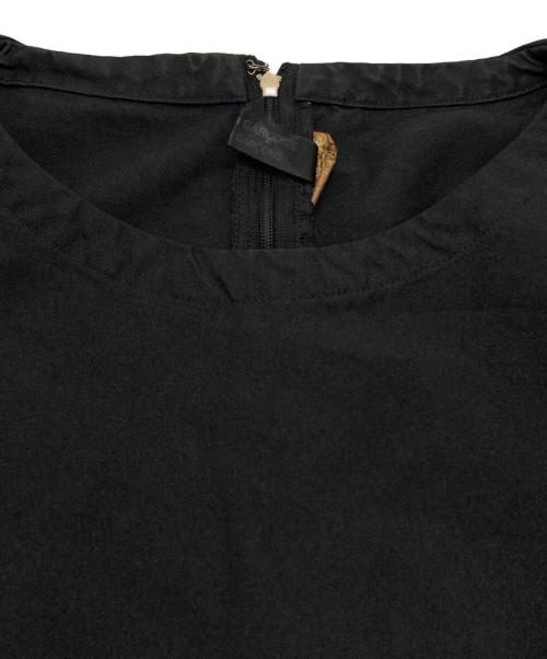 COMME des GARCONS COMME des GARCONS（コムデギャルソン コムデギャルソン）COMME des GARCONS COMME des GARCONS (コムデギャルソン コムデギャルソン) シワ加工ポリエステルワンピース/Crinkled polyester dress ブラック サイズ:Sの古着・服飾アイテム