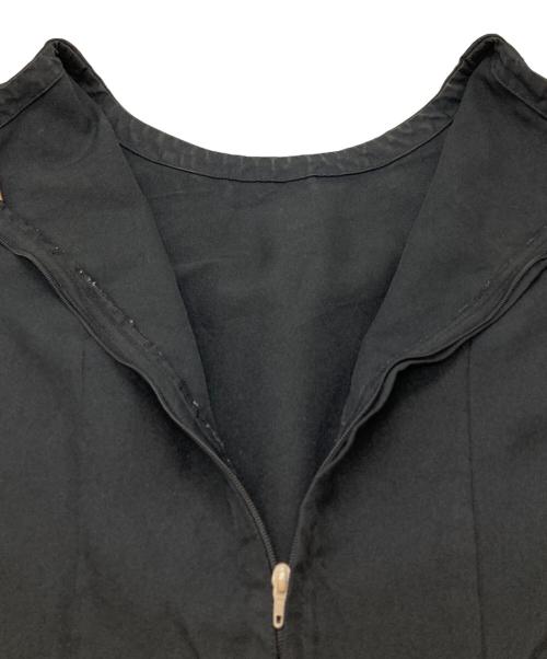 COMME des GARCONS COMME des GARCONS（コムデギャルソン コムデギャルソン）COMME des GARCONS COMME des GARCONS (コムデギャルソン コムデギャルソン) シワ加工ポリエステルワンピース/Crinkled polyester dress ブラック サイズ:Sの古着・服飾アイテム