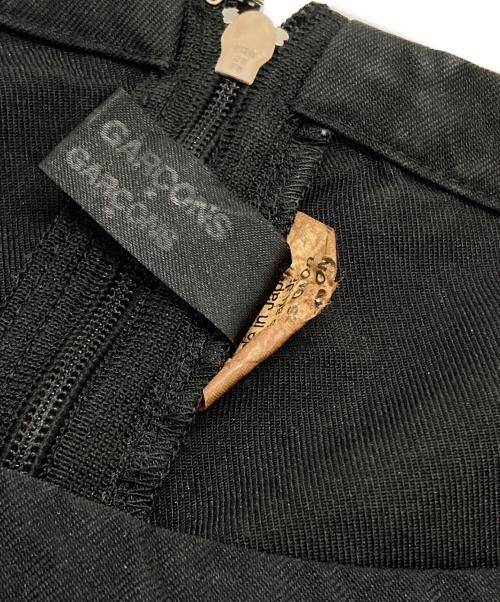 COMME des GARCONS COMME des GARCONS（コムデギャルソン コムデギャルソン）COMME des GARCONS COMME des GARCONS (コムデギャルソン コムデギャルソン) シワ加工ポリエステルワンピース/Crinkled polyester dress ブラック サイズ:Sの古着・服飾アイテム