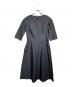 COMME des GARCONS COMME des GARCONS（コムデギャルソン コムデギャルソン）の古着「シワ加工ポリエステルワンピース/Crinkled polyester dress」｜ブラック