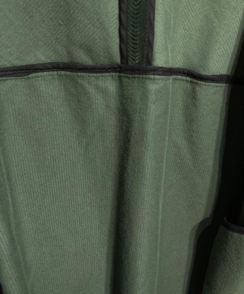 Graphpaper（グラフペーパー）Graphpaper (グラフペーパー) Suvin Corduroy Collarless Jacket/スヴィン コーデュロイノーカラージャケット グリーン サイズ:2の古着・服飾アイテム
