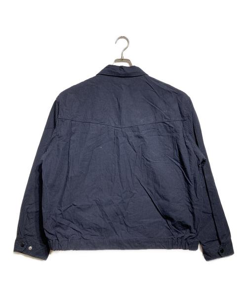 UNUSED（アンユーズド）UNUSED (アンユーズド) GINGHAM CHECK BLOUSE/ギンガムチェックブラウス ネイビー サイズ:3の古着・服飾アイテム