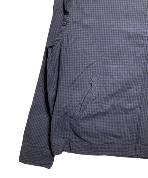 UNUSED（アンユーズド）UNUSED (アンユーズド) GINGHAM CHECK BLOUSE/ギンガムチェックブラウス ネイビー サイズ:3の古着・服飾アイテム