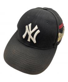 GUCCI×New Era（グッチ×ニューエラ）の古着「キャップ/Cap」｜ブラック