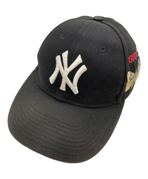 GUCCI（グッチ）GUCCI (グッチ) New Era (ニューエラ) キャップ/Cap ブラックの古着・服飾アイテム