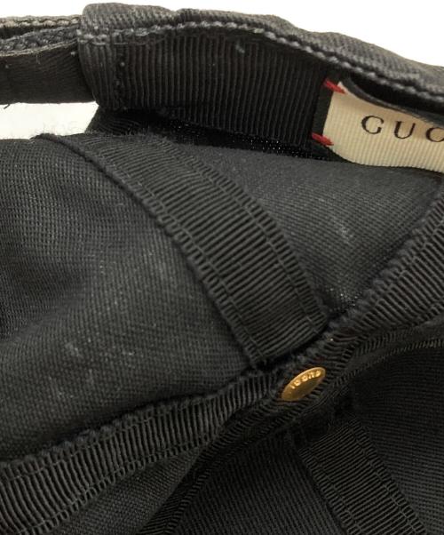 GUCCI（グッチ）GUCCI (グッチ) New Era (ニューエラ) キャップ/Cap ブラックの古着・服飾アイテム
